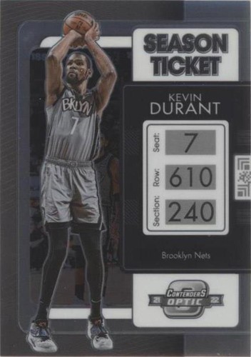 2021-22 Panini Contenders Optic - Kevin Durant #5