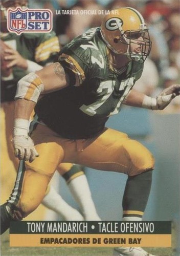 1991 Pro Set Spanish Tony Mandarich #77