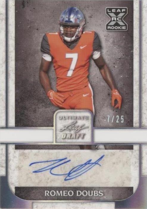 2022 Leaf Ultimate Draft Romeo Doubs #BA-RD1