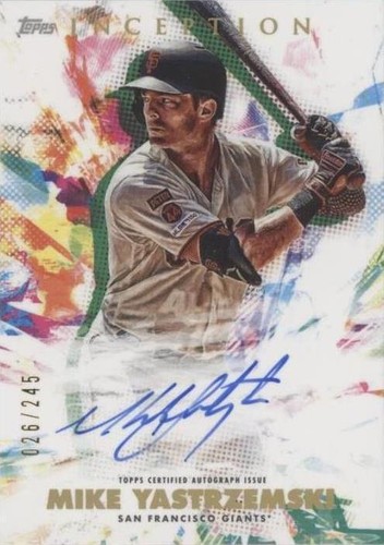 2020 Topps Inception - Mike Yastrzemski #RESA-MY