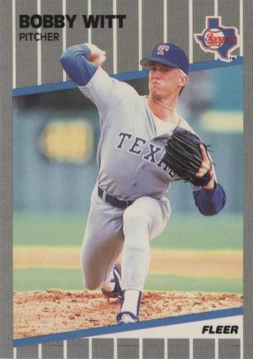 Fleer 1989 - Bobby Witt #537