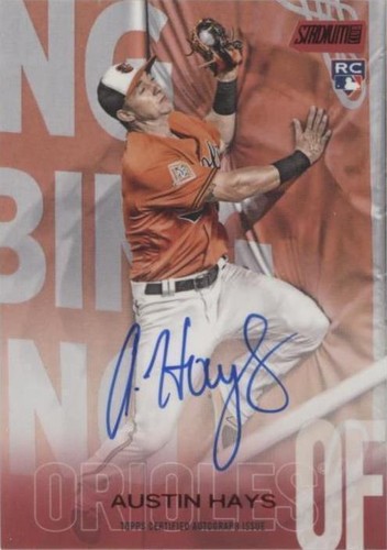 2018 Topps Stadium Club - Austin Hays #SCA-AH