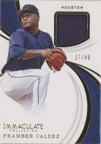 2019 Panini Immaculate Collection - Framber Valdez #IS-FV