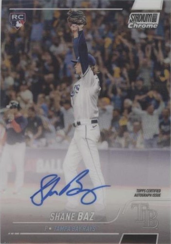 2022 Topps Stadium Club Chrome - Shane Baz #SCCBA-SB