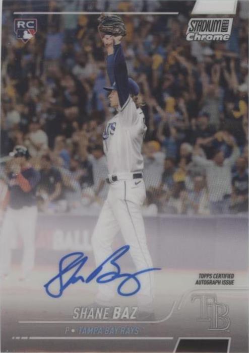 2022 Topps Stadium Club Chrome - Shane Baz #SCCBA-SB