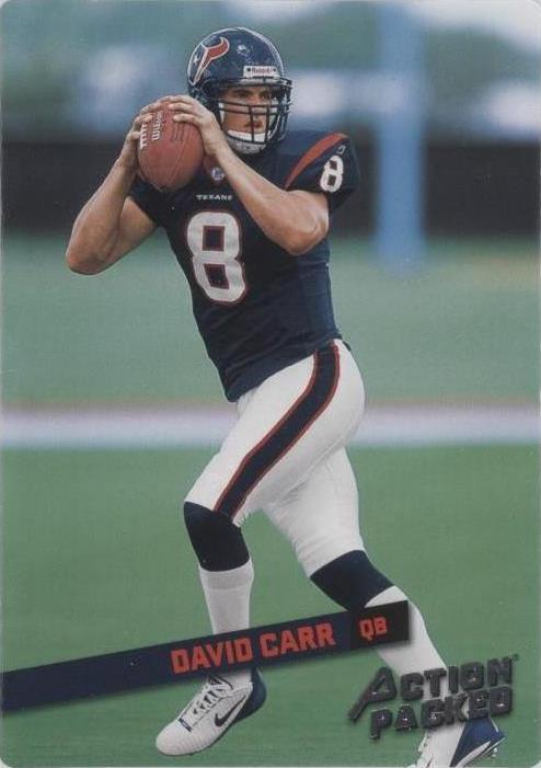 2002 Leaf Rookies & Stars David Carr #19