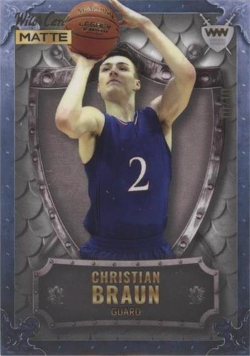 2022-23 Wild Card Matte Draft - Christian Braun #WW-7