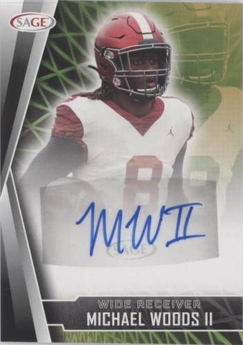 2022 SAGE High Series Michael Woods II #A-MW2