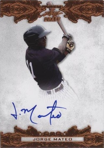 2015 Leaf Ultimate Draft - Jorge Mateo #BA-JM1