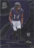 2022 Panini Spectra Kyle Hamilton #166