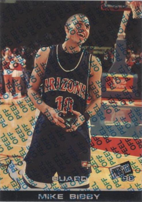 1998 Press Pass - Mike Bibby #R45