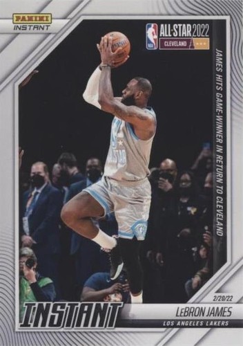 2021-22 Panini Instant - LeBron James #141