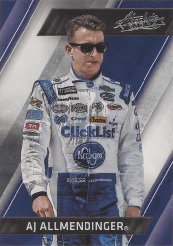 2017 Panini Absolute - A.J. Allmendinger #67