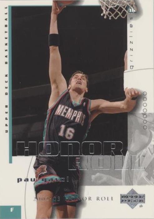 Rollo de honor de cubierta superior 2002-03 - Pau Gasol #40