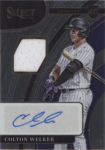 2022 Panini Select - Colton Welker #RJA-CW