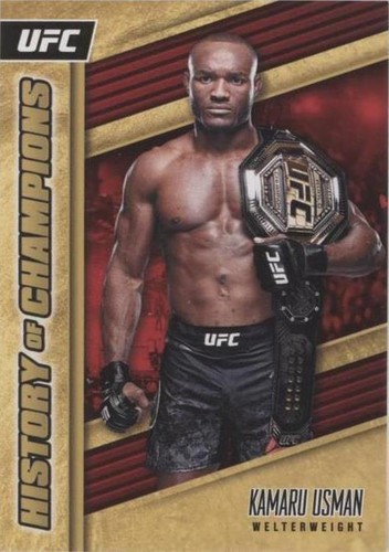 2021 Panini Instant UFC - Kamaru Usman #HC-KU