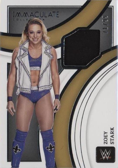 2022 Panini Immaculate Collection WWE - Zoey Stark #SS-ZST