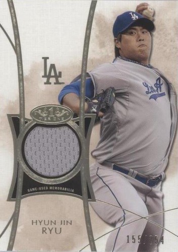 2014 Topps Tier One - Hyun-jin Ryu #TOR-HRY