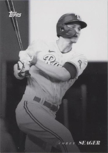 2022 Topps Black & White - Corey Seager #5
