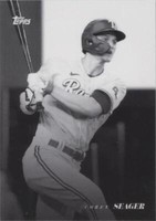 2022 Topps Black & White - Corey Seager #5