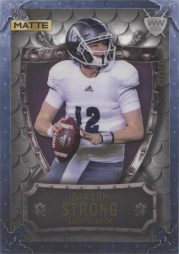 2022 Wild Card MATTE Carson Strong #WW-6