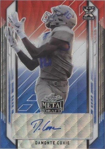2021 Leaf Metal Draft Damonte Coxie #BA-DC1