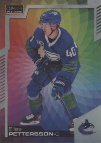 2020-21 O-Pee-Chee Platinum - Elias Pettersson #PV-9