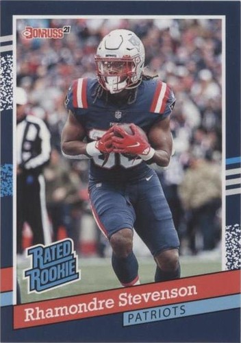 2021 Panini Instant NFL Rhamondre Stevenson #BW30