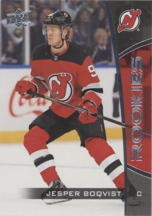 2019-20 Upper Deck Rookie Box Set - Jesper Boqvist #24