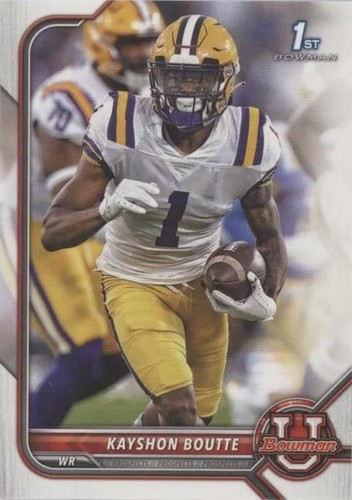 2021-22 Bowman University Kayshon Boutte #35