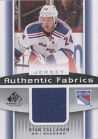 2013-14 SP Game Used Edition - Ryan Callahan #AF-RC