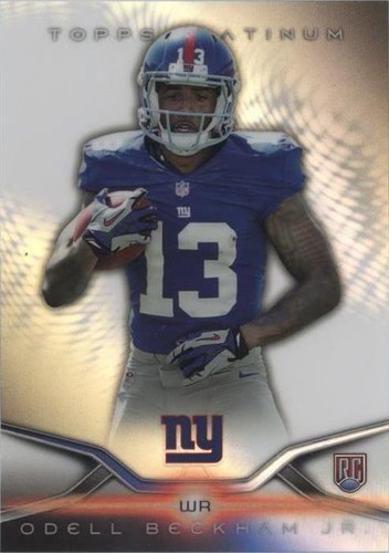2014 Topps Platinum Odell Beckham Jr. #117