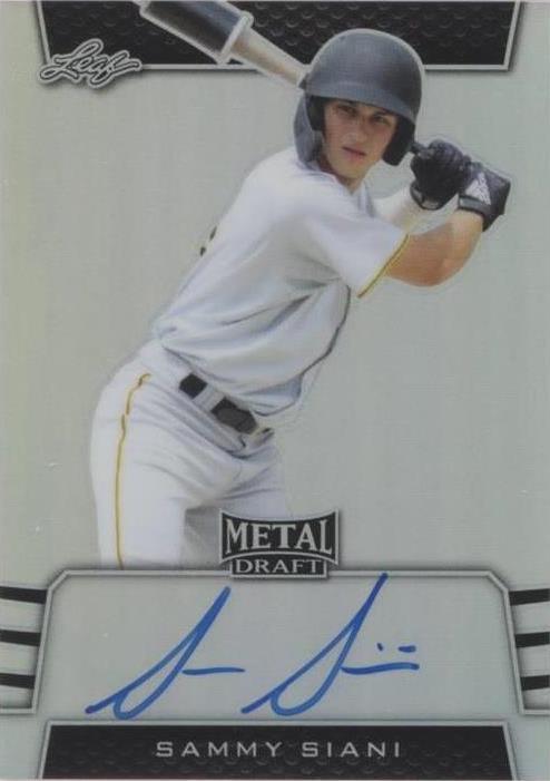 2019 Leaf Metal Draft - Sammy Siani #BA-SS1
