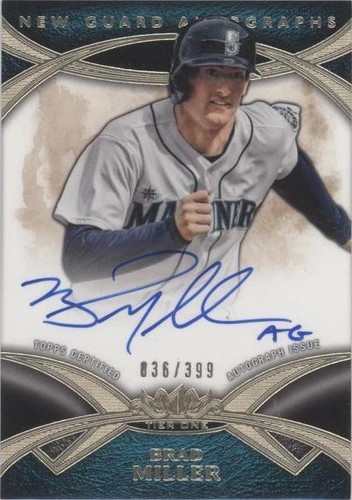 2014 Topps Tier One - Brad Miller #NGA-BMI