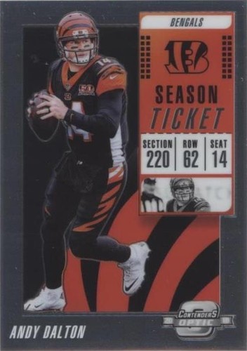 2018 Panini Contenders Optic Andy Dalton #70