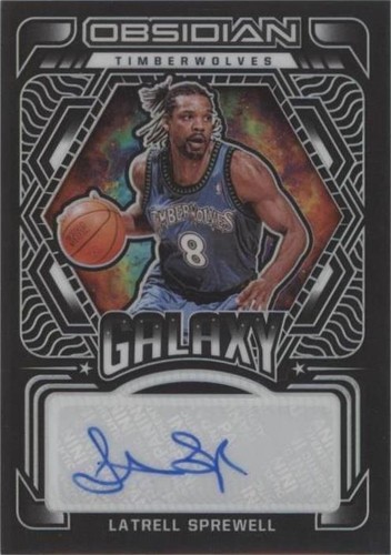 2021-22 Panini Obsidian - Latrell Sprewell #GA-LSP