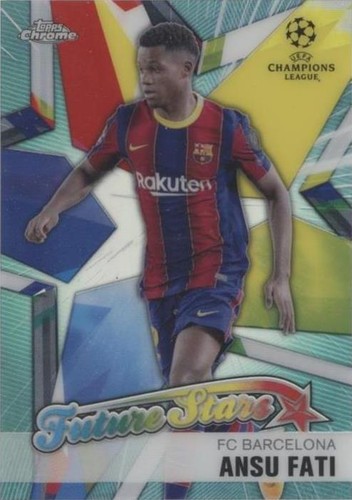 2020-21 Topps Chrome UCL Ansu Fati #FS-AF
