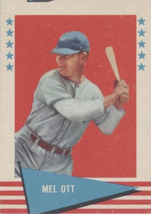 Fleer Baseball Greats 1961 - Mel Ott #68