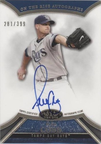 2013 Topps Tier One - Alex Cobb #ORA-AC2