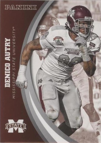 2016 Panini Mississippi State Bulldogs Denico Autry #41