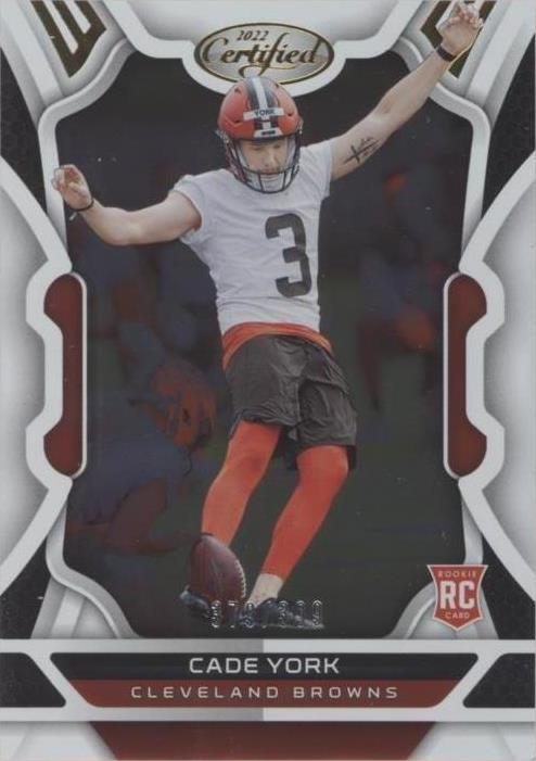 2022 Panini Certified Cade York #192