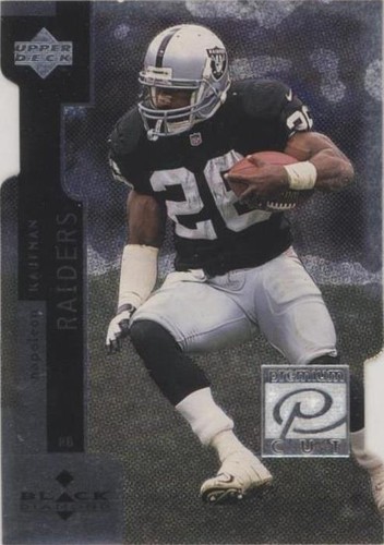 1998 Upper Deck Black Diamond Napoleon Kaufman #PC17
