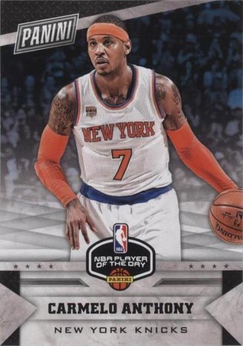 2017 Panini Player of the Day - Carmelo Anthony #23