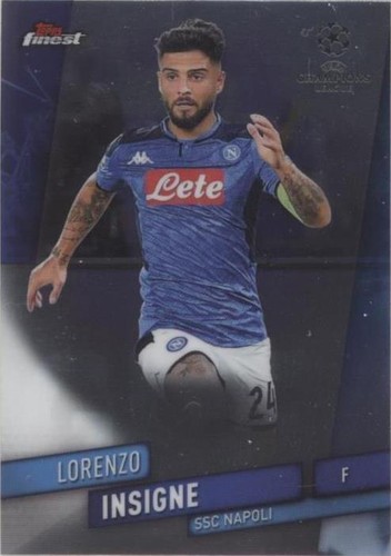 2019-20 Topps Finest UCL Lorenzo Insigne #34