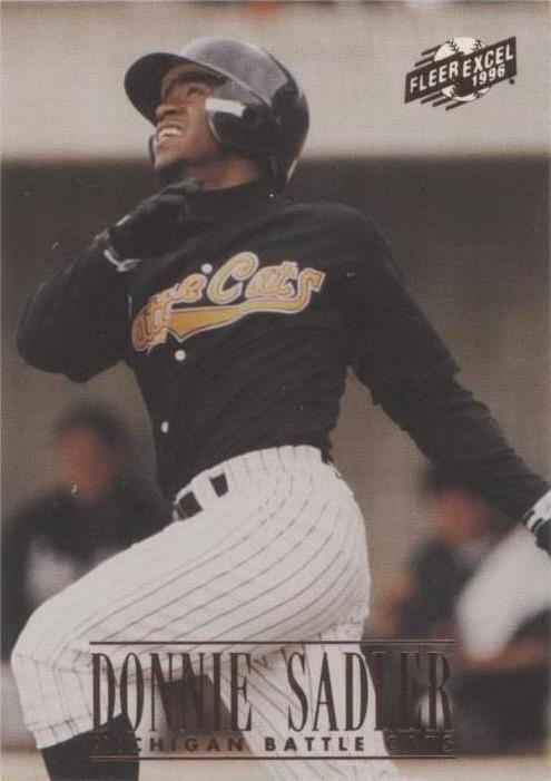 1996 Fleer Excel - Donnie Sadler #18