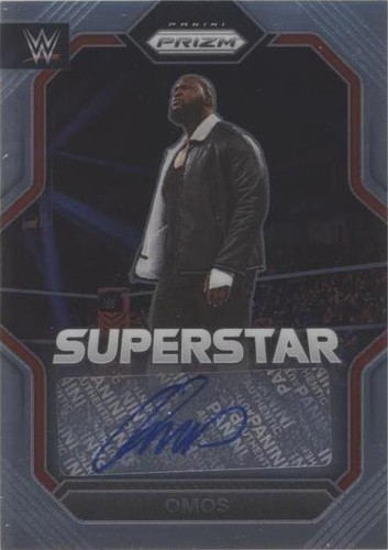 2023 Panini Prizm WWE - Omos #SA-OMS