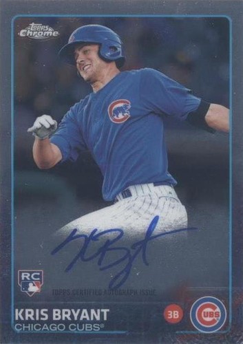 2015 Topps Chrome - Kris Bryant #AR-KB
