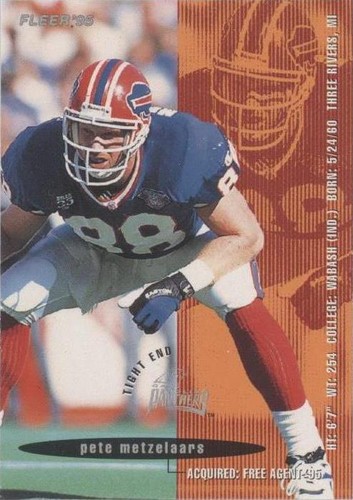 1995 Fleer Shell FACT Pete Metzelaars #5