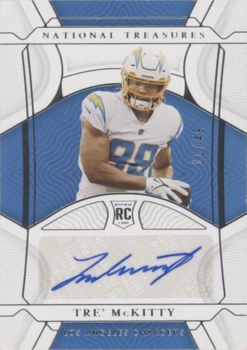 2021 Panini National Treasures Tre' McKitty #152