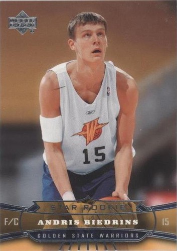 2004-05 Upper Deck - Andris Biedrins #203